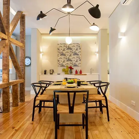 Joivy Deluxe 3br With Workspace By Figueira Sq And Rossio Subway Appartement *